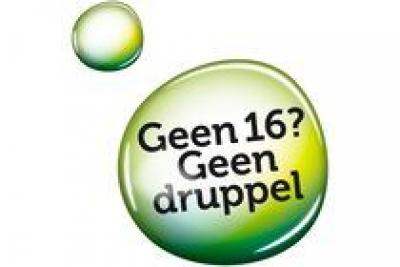 Geen 16 geen druppel